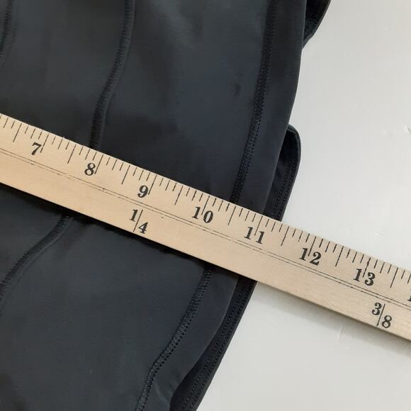 Lululemon Pace Rival Skirt Reg Mid Rise Skort Black Layered Tennis Skort Women 2 - Picture 9 of 10